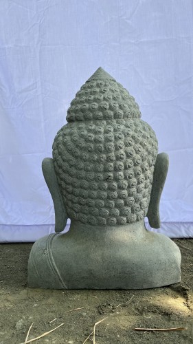 BUDDHA BUST 80 CM A BACK